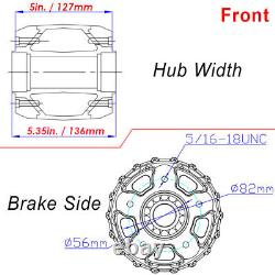 Fat Spoke Wheels Rims 21x2.15 16x3.5 for Harley Softail Heritage Classic Deluxe