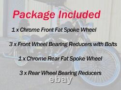 Fat Spoke Wheels Rims 21x2.15 16x3.5 for Harley Softail Heritage Classic Deluxe