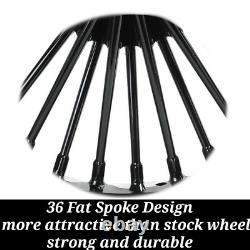 Fat Spoke Wheels Rims 21x3.5 16x3.5 for Harley Softail Heritage Deluxe Classic