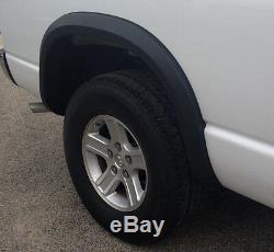 Fender Wheel Flares For 2002-2008 Dodge Ram Regular / Quad / Mega Cab Short Bed