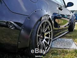 Fender flares for BMW 1 CONCAVE wide body wheel arches ABS 70mm 4pcs