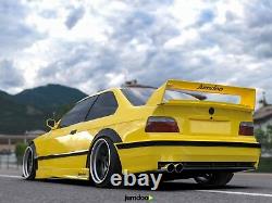 Fender flares for BMW e36 CONCAVE wide body wheel arches ABS 1.5 4pcs