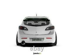 Fender flares for Mazda 3 CONCAVE widebody Mazdaspeed3 wheel arch 1.5 40mm 4pcs