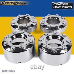 Fit For 05-16 Ford F-350 F350 Dually Wheel Center Caps Set 4x4 Front & Rear