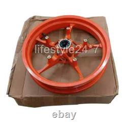 Fit For KTM RC 200 390 Gen-3 Orange Color Front & Rear Wheel Rim (2022) Model