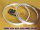Fit SUZUKI A100 AC100 AS100 FRONT & REAR WHEEL RIM SILVER + WHEEL RIM TAPE as