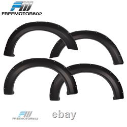 Fits 04-08 Ford F150 Extended Standard Cab Pickup Pocket Rivet Fender Flares PP