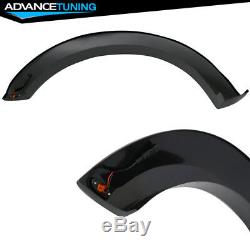 Fits 15-17 Ford F-150 New Raptor Style Fender Flares Painted Grey 4PC ABS