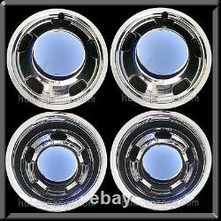 Fits 2015-2016 Ram Truck 3500 Wheel Simulators Front Rear 17 Dual Rear Wheels