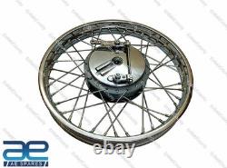 Fits Royal Enfield Complete Front & Rear Wheel 19 40 spoke AEs