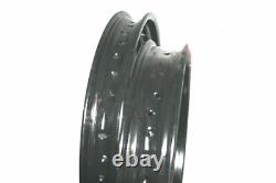 Fits Royal Enfield Wheel Rim Pair Black Powder Coated Heavy Duty 18'