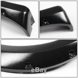 For 07-13 Tundra 2nd Gen Texture Pocket-riveted Wheel Fender Flare 2 4pcs Cover