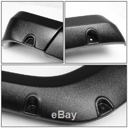 For 07-14 Toyota Fj Cruiser Matte Pocket Riveted Style Wheel Fender Flares 4pcs