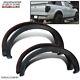 For 09-14 Ford F150 Matte Black Fender Flare Wheel Protector OE Style Paintable