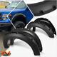 For 09-14 Ford F150 Pickup ABS Pocket-Rivet Wheel Fender Flare Smooth Textured