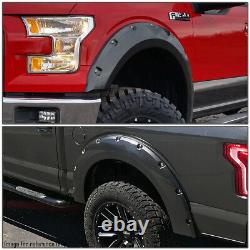For 15-17 Ford F150 Styleside Pocket-riveted Style Wheel Cover Fender Flares
