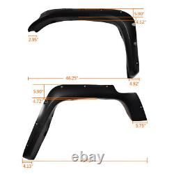 For 2007-2014 Toyota FJ Cruiser Front Rear Wheel Protector Fender Flares Cover