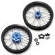 For Beta Explorer 12x2.15 Spoked Front Rear Wheels Rims Blue Hub For Apollo RFN