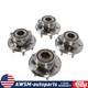 For Buick Enclave Chevy Traverse GMC Acadia 4pc Front & Rear Wheel Hub Bearings