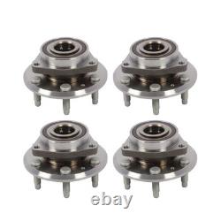 For Buick Enclave Chevy Traverse GMC Acadia 4pc Front & Rear Wheel Hub Bearings