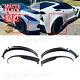 For Corvette C7 Z06 2014-2019 Matte Front & Rear Front Wheel Trim Fender Flares