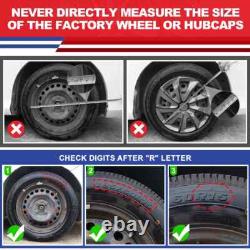 For DODGE RAM 3500 2003-25 Chrome 17 Dually Wheel Simulators Dual Skins Liners