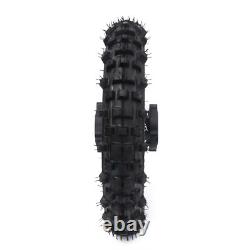For Dirt Pit Bike 14 inch/12 inch Wheels Front 60/100-14 Rear 80/100-12 Tire Rim