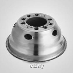 For FORD F450 F550 19.5 05-17 10 LUG Stainless Dually Wheel Simulators BOLT ON