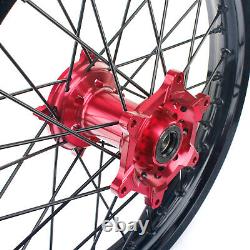 For Honda 21+19 Front Rear Wheel Set CRF250R CRF450R 14+ CRF250RX CRF450RX 19+