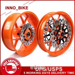 For Honda CBR1000RR 2006-2016 Front Rear Wheels Rim Rotors CBR 1000 RR Fireblade