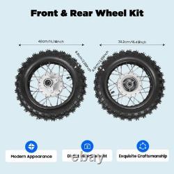 For Honda CRF50 XR50 BBR KLX 2.50-10 Front Rear Tire Rim Wheel Wear-resistant US