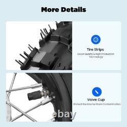 For Honda CRF50 XR50 BBR KLX 2.50-10 Front Rear Tire Rim Wheel Wear-resistant US