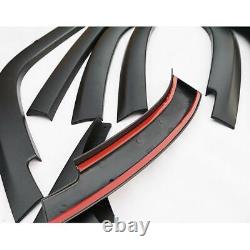 For Jeep Compass 1Set Front & Rear Wheels Fender Flares Cover Protector Molding