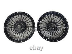 For Royal Enfield Classic 500 Parado Front & Rear 26 Spoke D6 Alloy Wheel Rims