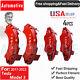 For Tesla Model 3 Brake Caliper Covers Front + Rear Large For 18 Wheels Red 4X