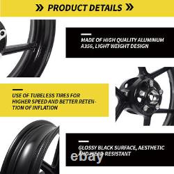 For Yamaha YZF R3 MT-03 2015-2024 YZF R25 MT-25 2015-2022 Front Rear Wheels Rims
