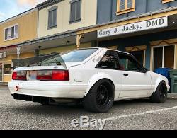 Ford Mustang Foxbody 3 Fender Flares JDM Wide Body Kit Wheel Arch 3.5 90mm 4pcs
