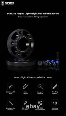 Front 12mm Rear 15mm Wheel Spacers for Porsche 911 992 Carrera Coupe 4S 2019+