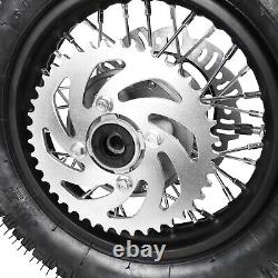 Front 2.50-10 + Rear 3.00-10 Tire Rim 10 Wheels Disc Brake Kit Pit Bike CRF50