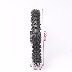 Front 60/100-14 +Rear 80/100-12 Tire Wheel Rim For SSR 110 125cc Dirt Pit Bike