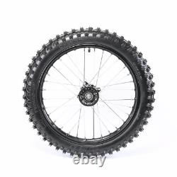 Front 70/100-17 + Rear 90/100-14 Tire Rim Big Wheel Pit bike Apollo 125cc 140cc
