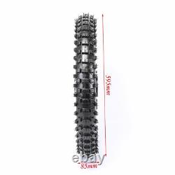 Front 70/100-17 + Rear 90/100-14 Tire Rim Big Wheel Pit bike Apollo 125cc 140cc