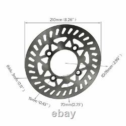 Front 70/100-17''+Rear 90/100-14'' Wheel Tire Rim Disc Rotors Pitpro Dirt Bike