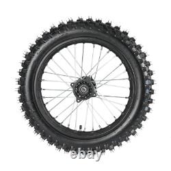 Front 70/100-19 + Rear 90/100-16 Tire Rim Wheel For Dirt Pit Bike CR85RB