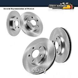 Front And Rear Brake Rotors For 2004 2005 2006 2007 2008 Chrysler Pacifica