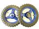 Front And Rear Set Wheel Tire 1995-2016 Pw50 Bike Drum Brake I Wm03bf+wm03br