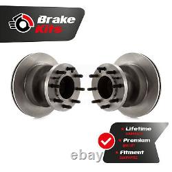 Front Brake Rotor Pair For 1999-2007 Ford E-350 Super Duty With Dual Rear Wheels