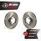 Front Brake Rotors Pair For 2015-2023 Ford Transit-350 HD With Dual Rear Wheels