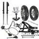 Front Forks Swing Arm Kit +10 Front Rear Wheels Razor Mini Pit Bike CRF50 SSR70