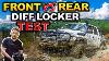 Front Locker Vs Rear Locker Vs Twin Locked Comparison Air Vs Auto Vs E Locker Shock Answer